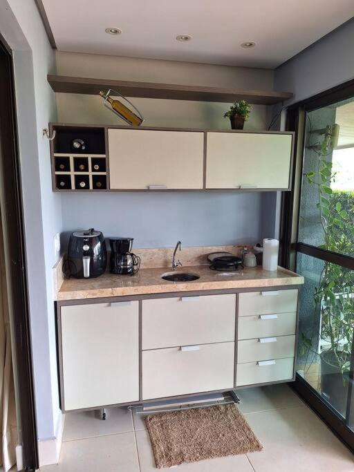 Aconchegante Studio Com Varanda Bananeiras Luaran gambar
